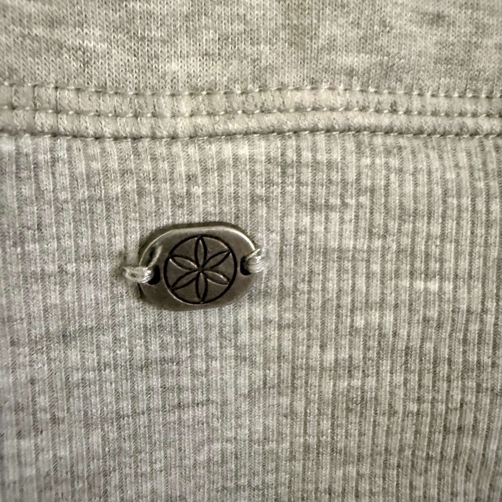 GAIAM Heather Gray Women's Hoodie - Picture 4 of 4